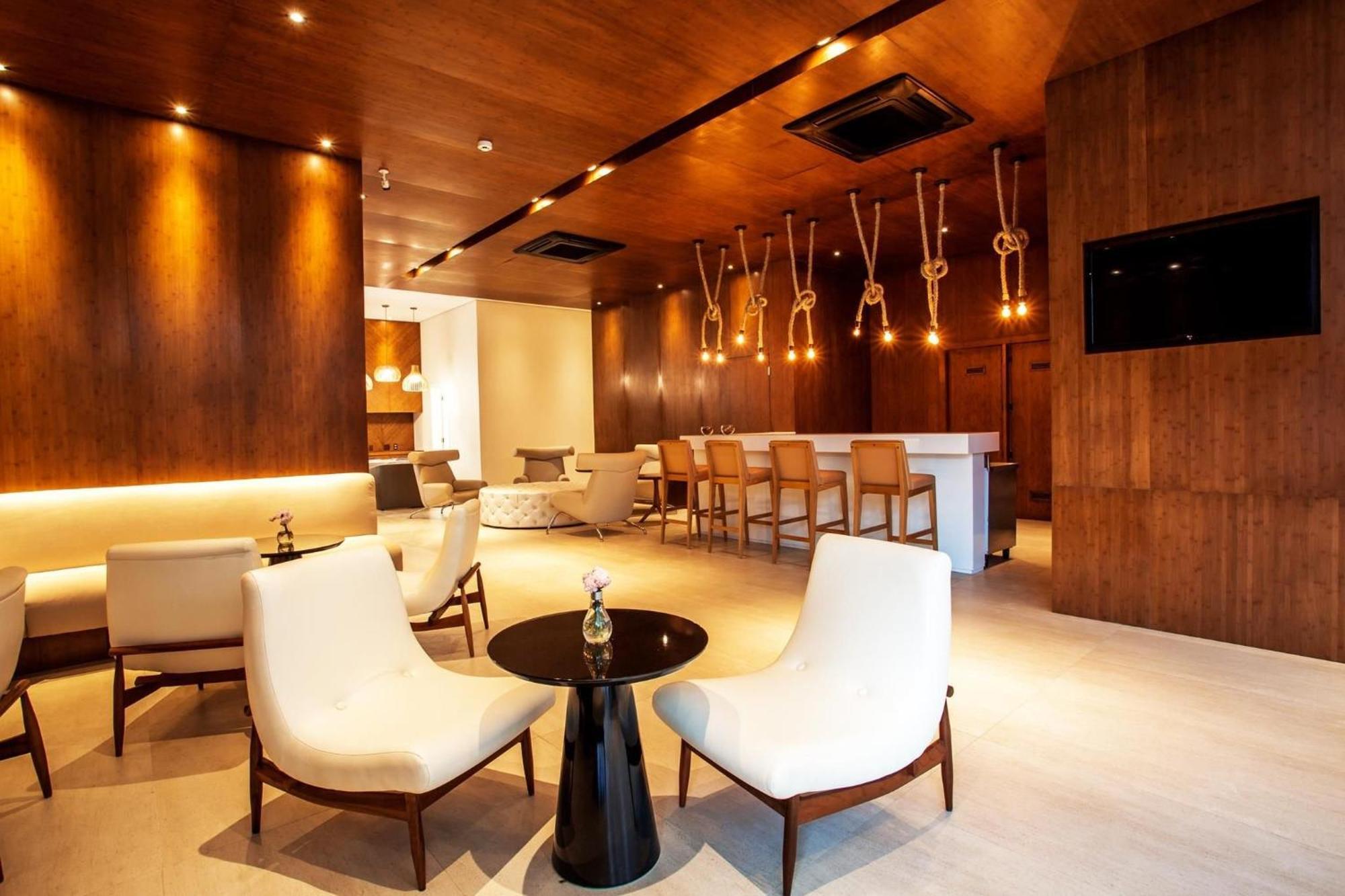 Апартаменты Residencial Estanconfor Com Vista Mar 2 Ac E Garagem Сантос Экстерьер фото